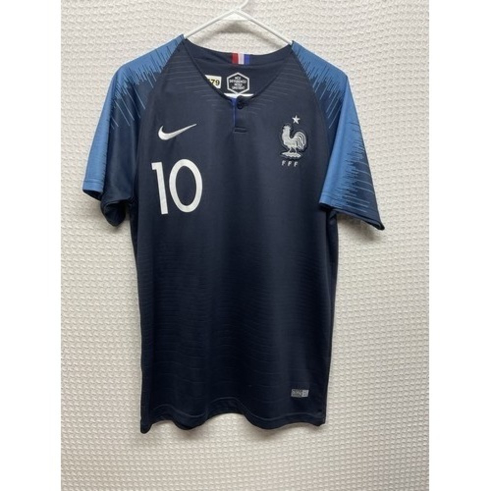 Nike 2018 Football Reissue Kylian Mbappe Short Sleeve Soccer Jersey Shirt Men XL